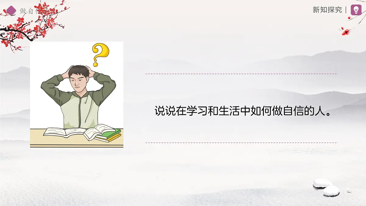 做自信的人 课件 道德与法治人教版(2024)七年级下册第4页