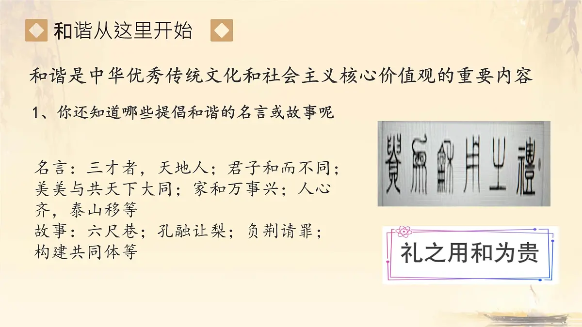初中 政治 (道德与法治) 人教版(2024) 七年级下册3.7.2做中华人文精神的弘扬者 课件第7页
