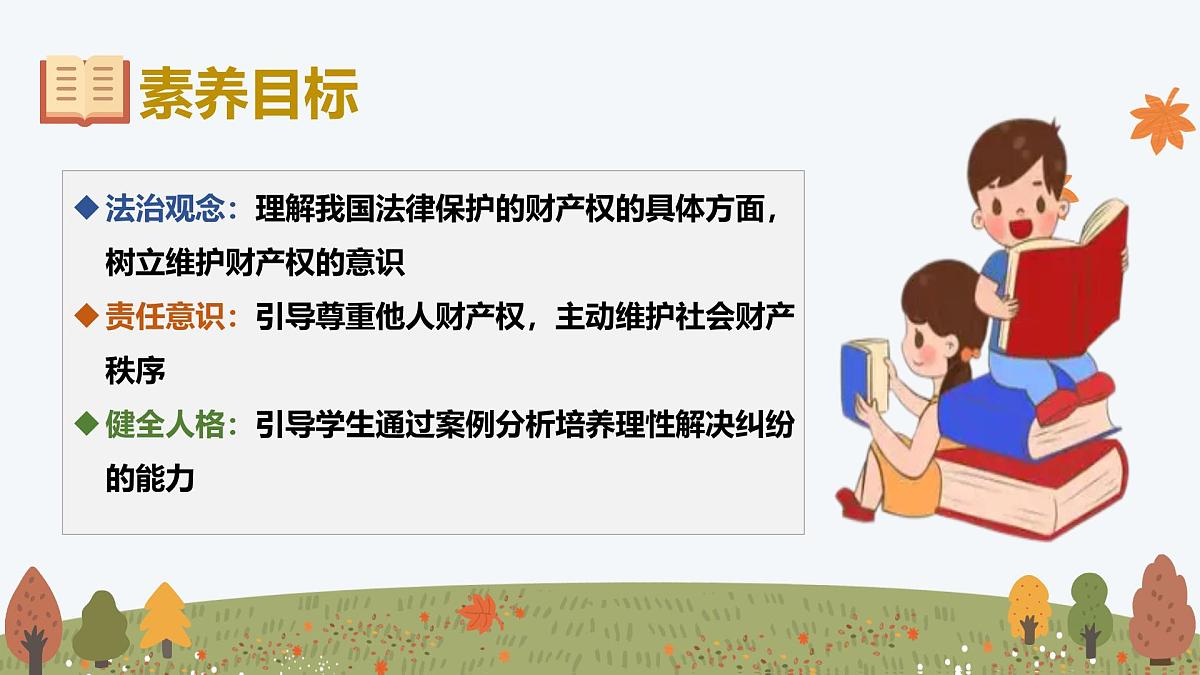 10.3 保障财产权——初中道德与法治统编版(2024)七年级下册教学课件第2页
