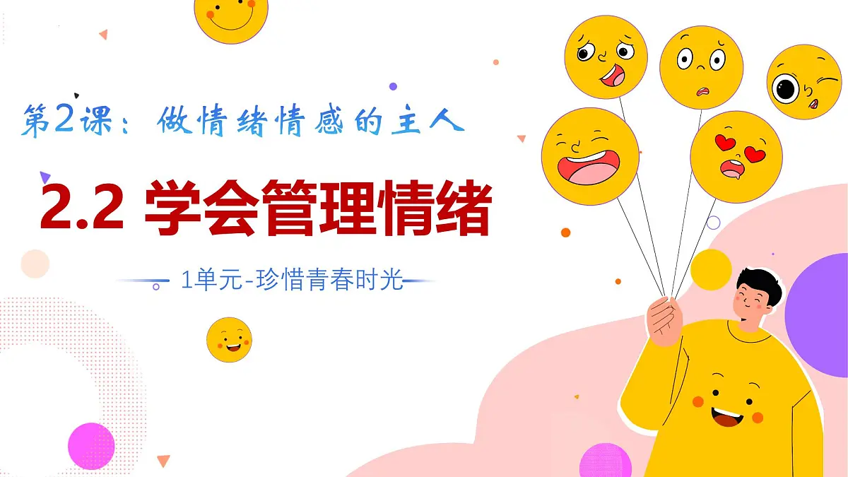 2.2 学会管理情绪 课件 - 2024-2025学年统编版道德与法治七年级下册第2页