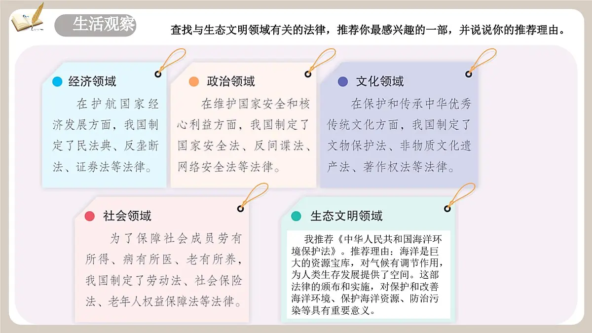 9.1《日益完善的法律体系》2025年春新版教材七年级下册道德与法治课件第5页