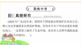 人教版八年級道德與法治下冊第四單元聚焦中考課件