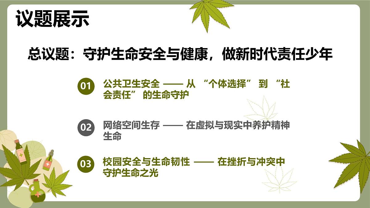 守护生命安全与健康做新时代责任少年(课件)2025学年中考道德与法治二轮热点复习统编版第2页