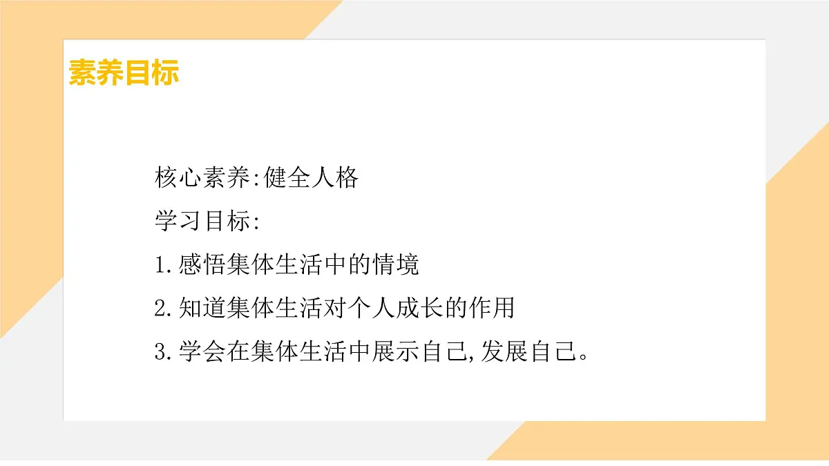 7.1 集体生活成就我(课件)-初中道德与法治部编版(2024)七年级上册第3页