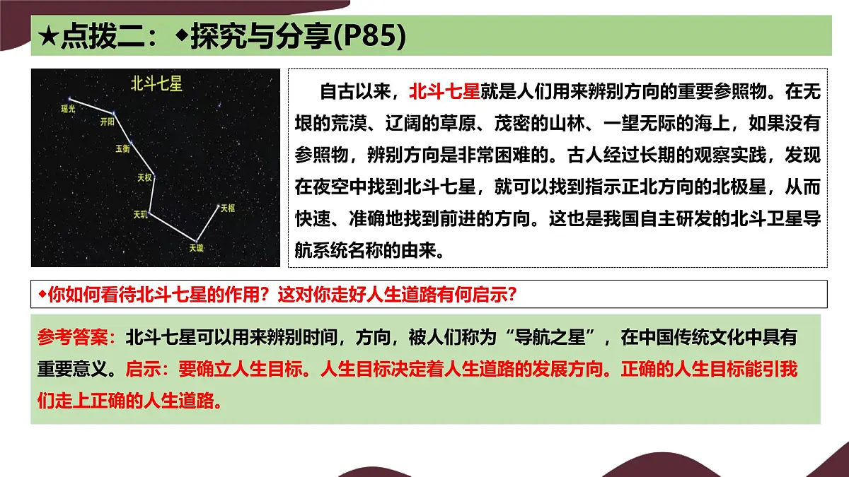 11.1 探问人生目标 课件-初中道德与法治 部编版(2024)七年级上册第6页