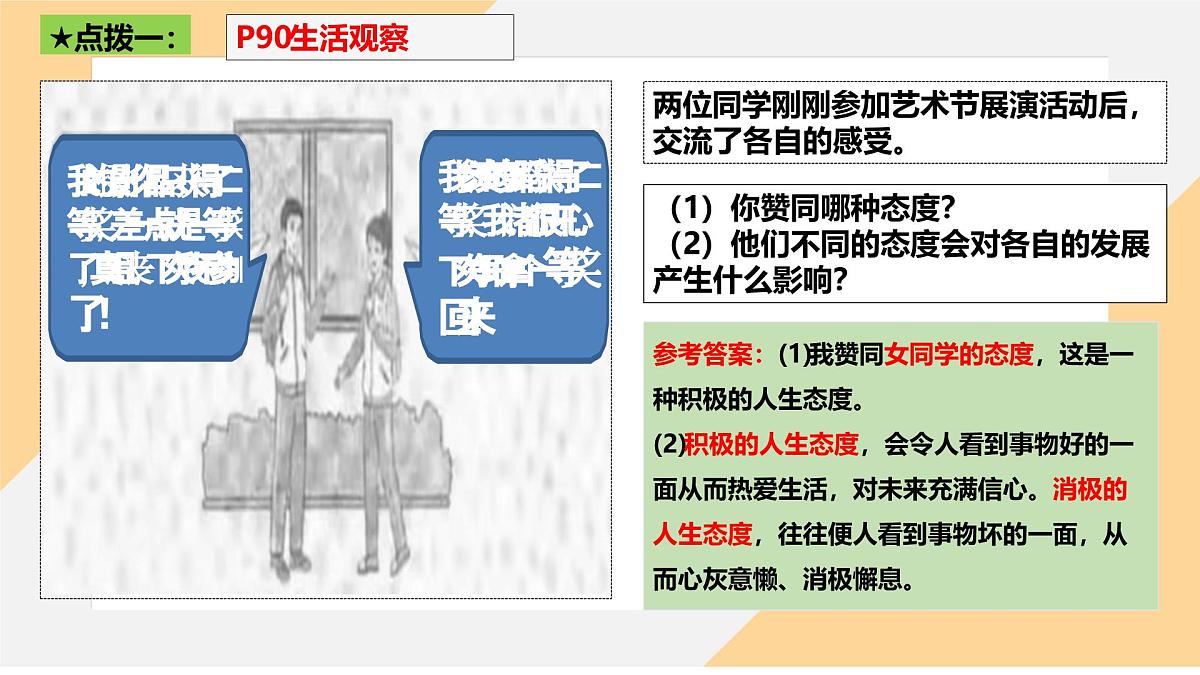 12.1 拥有积极的人生态度 课件-初中道德与法治 部编版(2024) 七年级上册第4页
