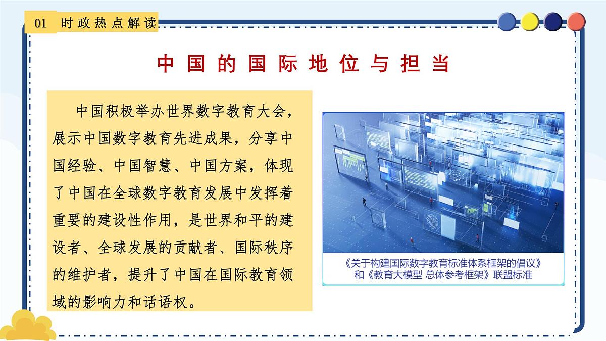 专题22+世界数字教育大会-备战2025年中考《道德与法治》二轮复习时政热点解读与押题预测课件第6页