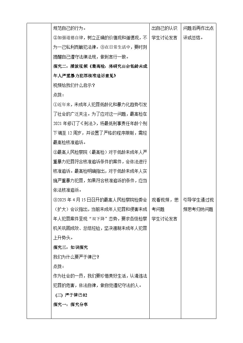7.11.3《严于律己》(教学设计)(核心素养目标)第2页