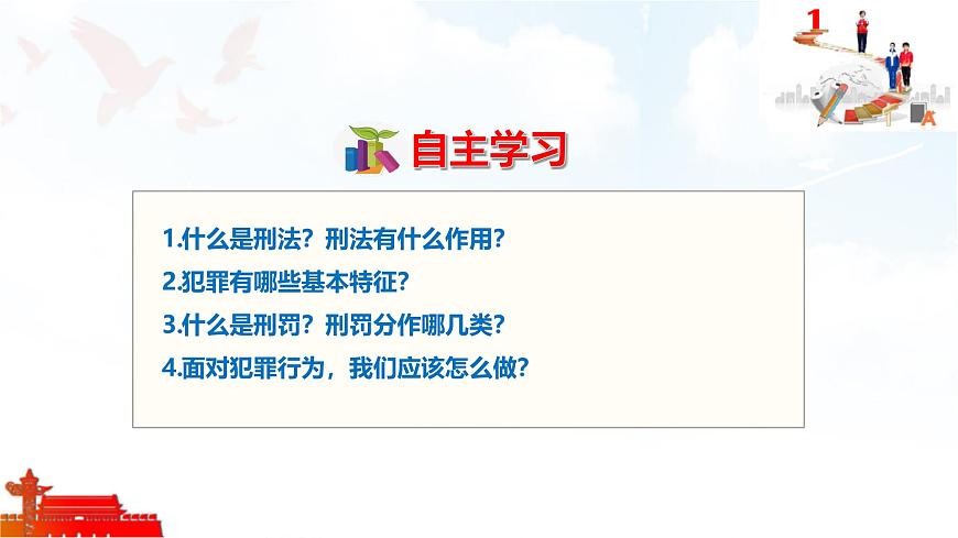 2025年春七年级下册道德与法治教学课件 第十一课 第2课时 犯罪与刑罚第5页