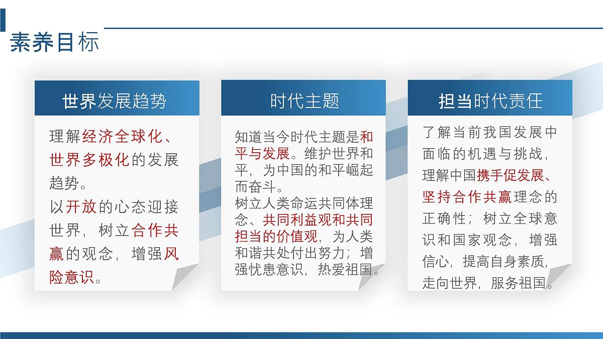 政治认同7九下第一单元(我们共同的世界)2025中考道德与法治 一轮复习课件 统编版第3页