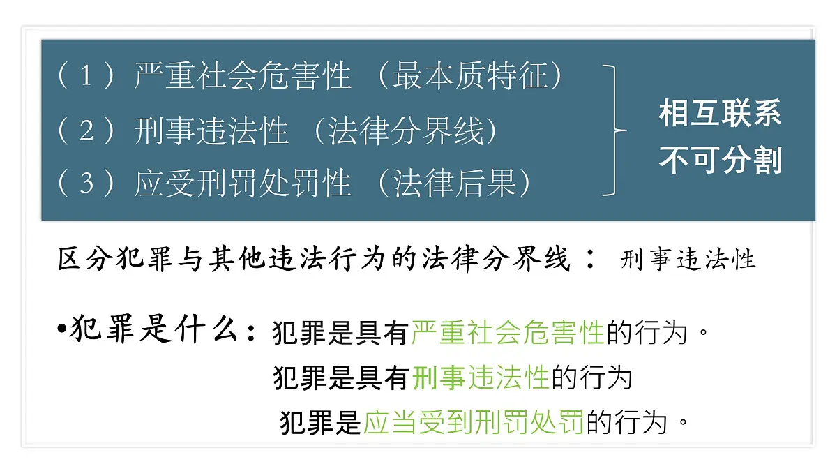 初中 政治 (道德与法治) 人教版(2024) 七年级下册4.11.2犯罪与刑罚 课件第6页