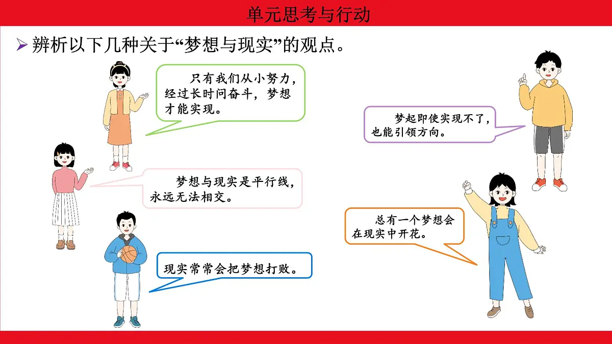 人教版(2024)初中道德与法治 七年级 上册1.单元思考与行动 教学课件第4页