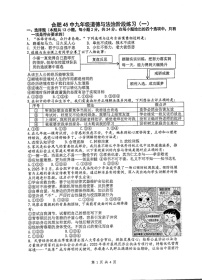 【9道一模】2025年安徽合肥市第四十五中学九年级中考一模道法试卷(含答案)