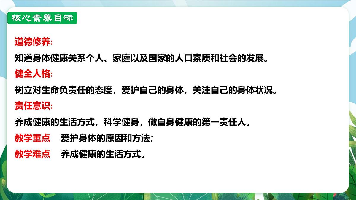 【核心素养】 7.10.1《爱护身体》课件第3页