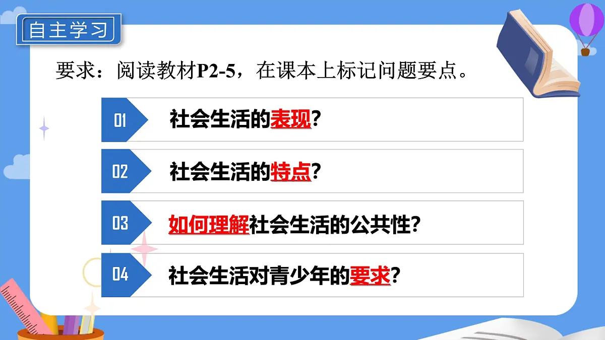 1.1认识社会生活 课件 2025-2026学年统编版道德与法治八年级上册第4页