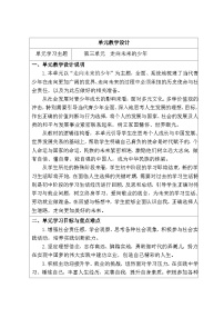 初中政治 (道德与法治)第三单元 走向未来的少年第五课 少年的担当走向世界的大舞台教学设计及反思