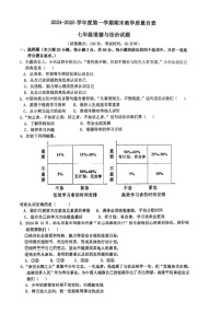 广东省东莞市松山湖莞美学校2024-2025学年七年级上学期期末教学质量检测道德与法治试卷
