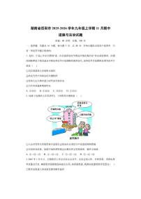 湖南省岳阳市2025-2026学年九年级上学期11月期中道德与法治试卷(学生版)
