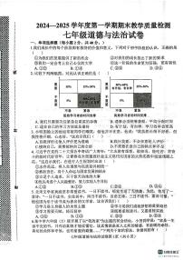 河北省邯郸市肥乡区2024-2025学年七年级上学期1月期末道德与法治试题