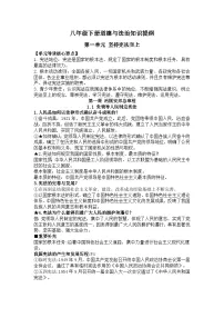 期末复习知识点-2025-2026学年统编版道德与法治八年级下册