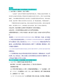 2025年全国各地中考道德与法治真题分年级分单元知识点汇编-九下三单（解析版）