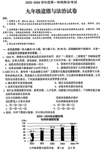 广东省化州市中垌中学2025-2026学年上学期期末九年级道德与法治期末试卷含答案