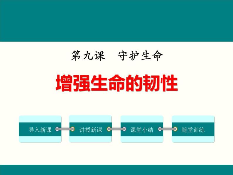 第四单元 9.2 增强生命的韧性 课件_七上道法01