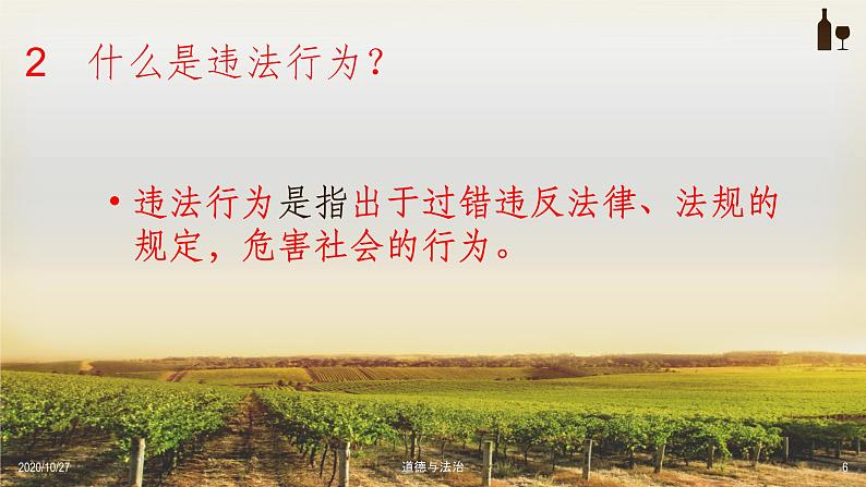 人教部编版道德与法治八年级上册 5.1 法不可违 课件第6页