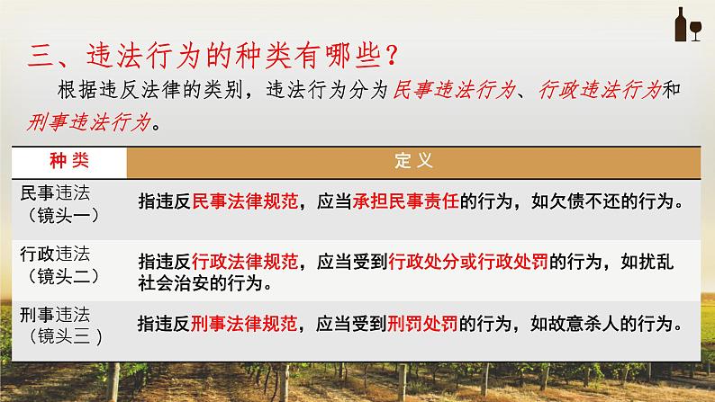 人教部编版道德与法治八年级上册 5.1 法不可违 课件第7页