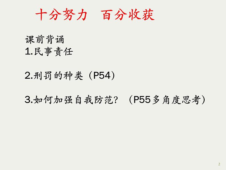 人教版道德与法治八年级上册 5.3 善用法律 (共25张PPT)课件第2页