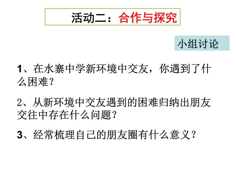 人教版道德与法治七年级上册 4.1 和朋友在一起 (共38张PPT)课件06