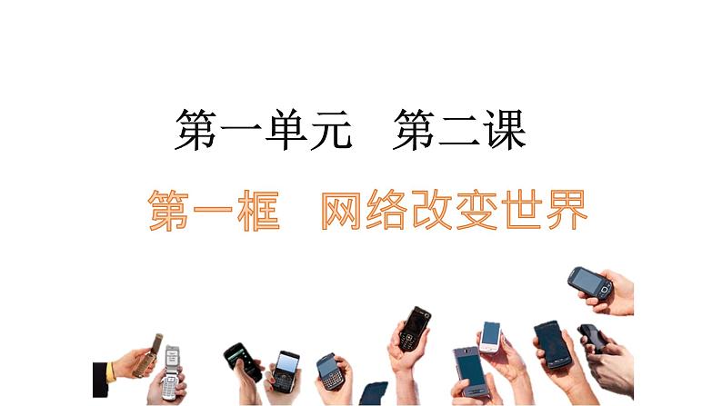 人教版《道德与法治》八年级上册2.1网络改变世界 课件03