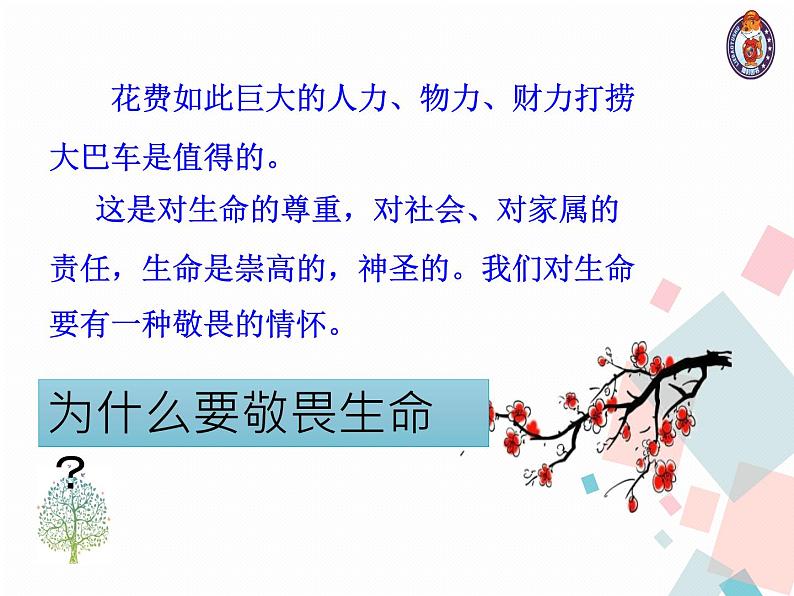 人教版《道德与法治》七年级上册8.2敬畏生命(共22张PPT)课件04