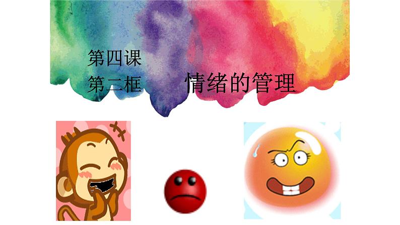 部编版道德与法治七年级下册4.2情绪的管理 课件04