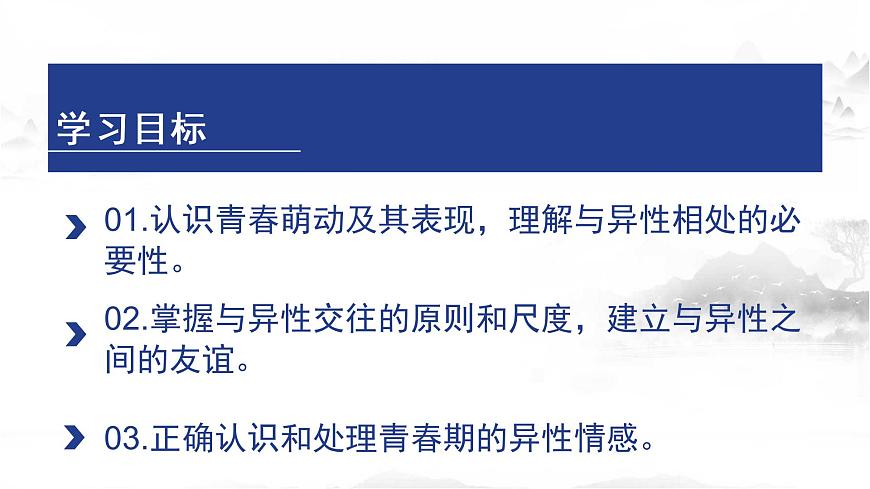 人教版道德與法治七年級下冊 2.2 青春萌動 課件第3頁