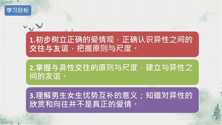 人教版七年級下冊道德與法治2.2青春萌動課件第4頁