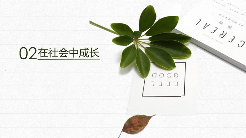 人教部编版 八年级上册(道德与法治) 第一单元 走进社会生活 第二课 网络生活新空间 丰富的社会生活第二框第1页