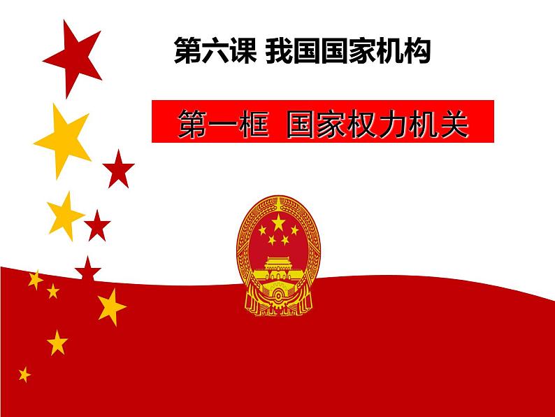 部编版 八下 道德与法治 6.1 国家权力机关 课件(28张PPT)第1页