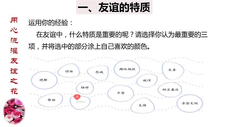 4.2 深深浅浅话友谊 课件-部编版道德与法治七年级上册(共19张PPT)第3页