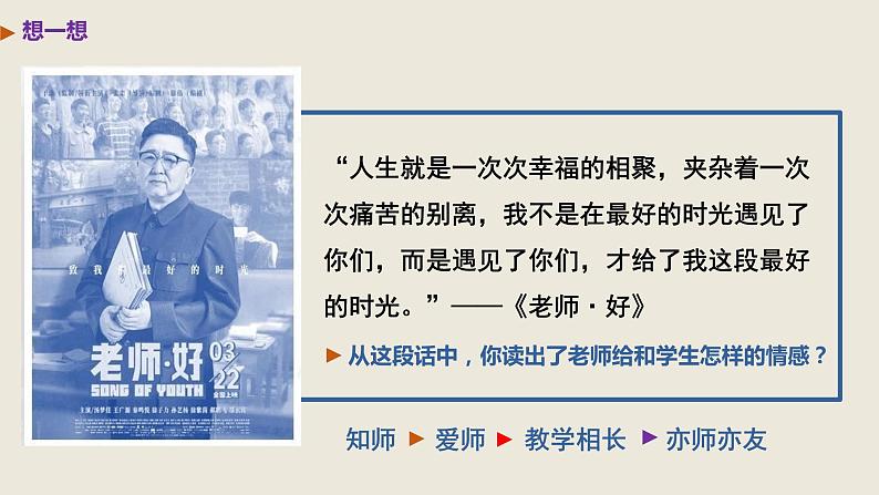 6.2 师生交往 课件+教案- 部编版道德与法治七年级上册(含视频素材)06