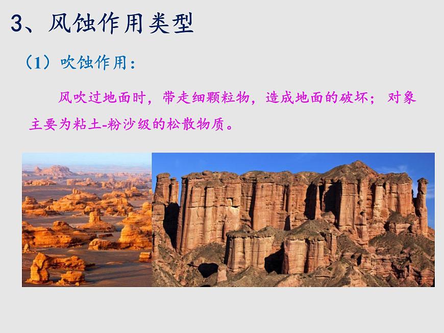 2.2風成地貌（課件）高中地理新教材湘教版必修第一冊第7頁