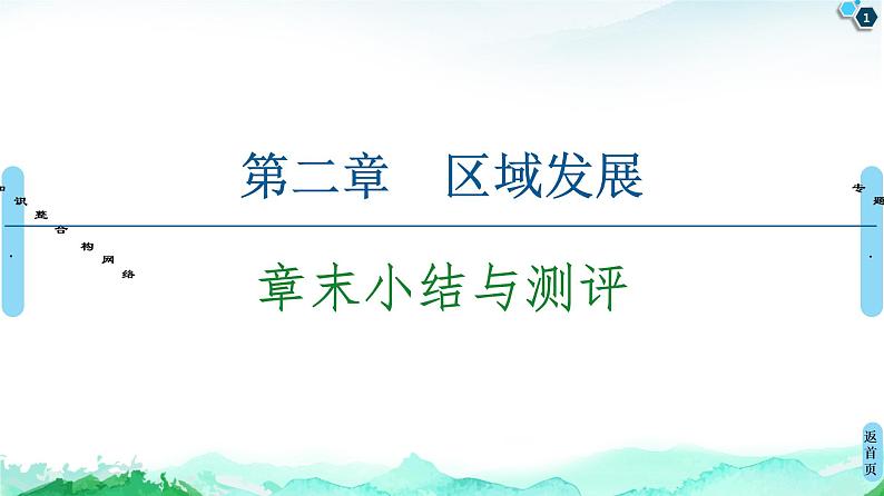 第2章 章末小结与测评 课件-中图版(2019)选择性必修二高中地理第1页