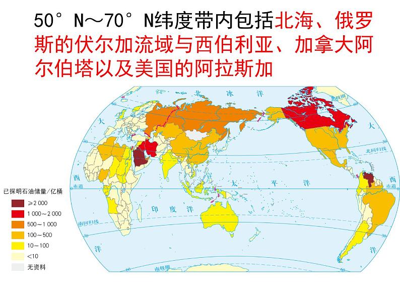 2.2 石油资源及战略意义 课件 -中图版(2019)高中地理选修307