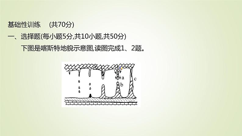2021-2022学年高中地理新人教版必修第一册 :课时练习 4.1 常见地貌类型 课件(37张)第2页