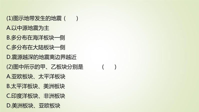 2021-2022学年高中地理新人教版必修第一册 ：课时练习 6.2 地质灾害 课件（36张）05