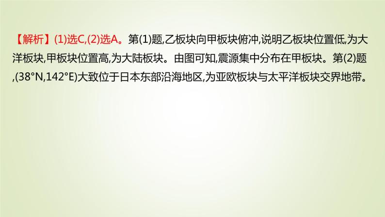 2021-2022学年高中地理新人教版必修第一册 ：课时练习 6.2 地质灾害 课件（36张）06