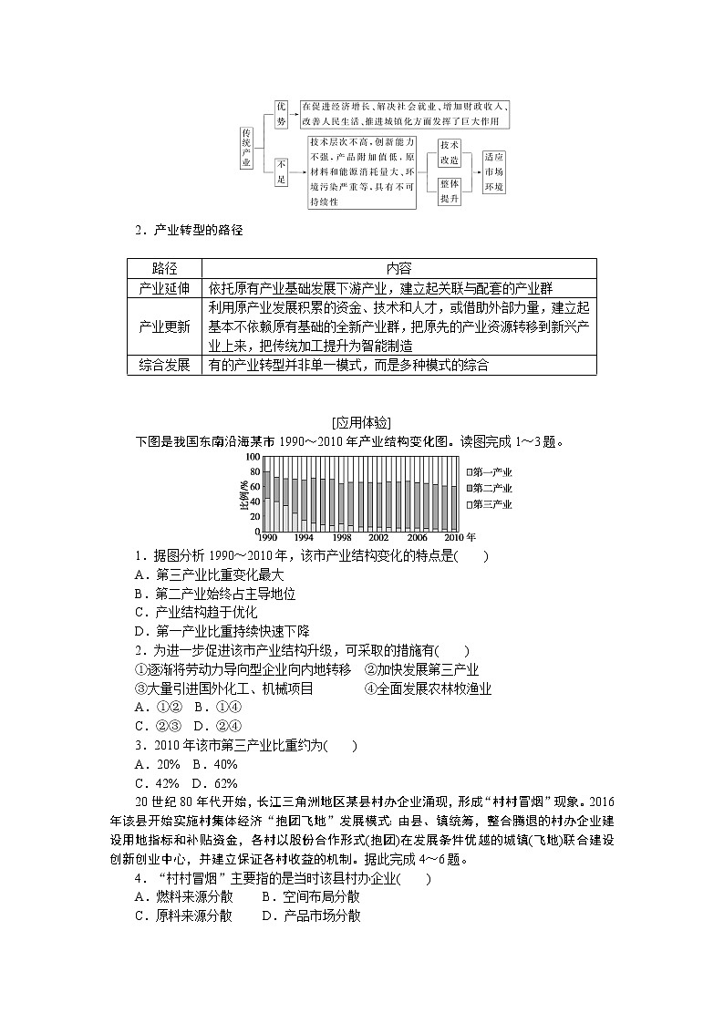 2021-2022学年新教材湘教版地理选择性必修二学案:2.2+产业转型地区的结构优化——以美国休斯敦为例+Word版含答案第3页