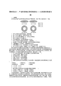 湘教版 (2019)選擇性必修2 區(qū)域發(fā)展第二節(jié) 產(chǎn)業(yè)轉(zhuǎn)型地區(qū)的結(jié)構(gòu)優(yōu)化——已美國休斯頓為例達(dá)標(biāo)測試