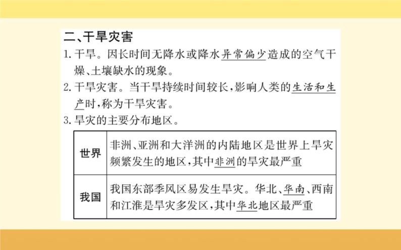 新教材2022版人教版地理必修第一册课件：第六章+第一节+气象灾害+05