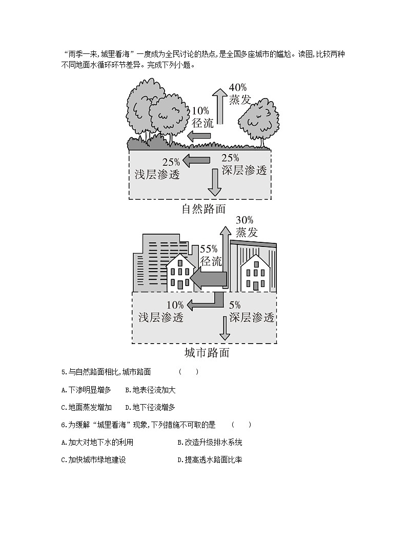 广东省2020年高中地理学业水平模拟测试题三第2页